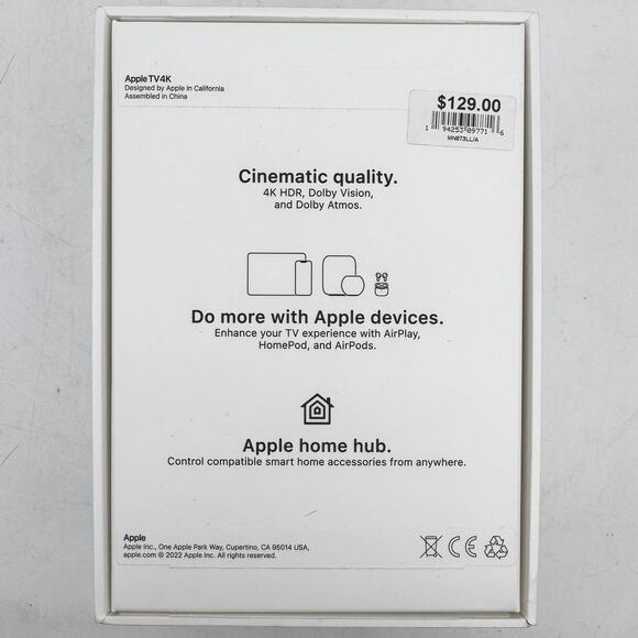 APPLE TV 4K (3rd Gen) 64GB Wi-Fi Streaming Device - Picture 5 of 5